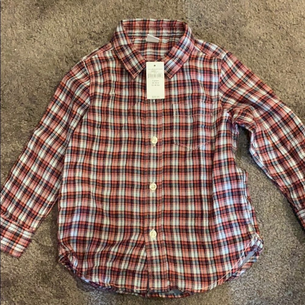Gap 3T button up shirt